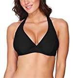 Merry Style Damen Bikini Oberteil 74RN24 (Schwarz (9240), 85 F)