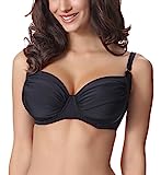Merry Style Damen Bikini Oberteil P614W (Schwarz (9240), 85 D)